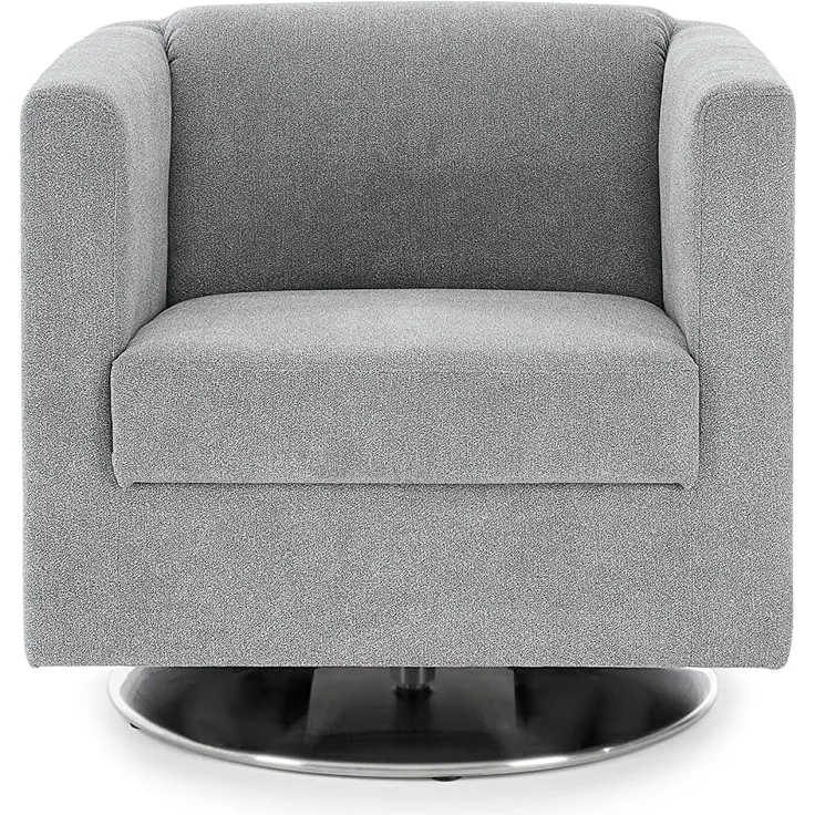 LOOKS by Wolfgang Joop Looks I Designer Sessel mit Federkern, Holzwerkstoff, grau, 72 x 71 x 75 cm