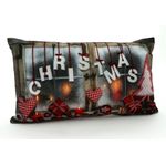 Weckbrodt Dekokissen Christmas, Velour, Weihnachten, Kissenhülle ohne Füllung, 1 Stück