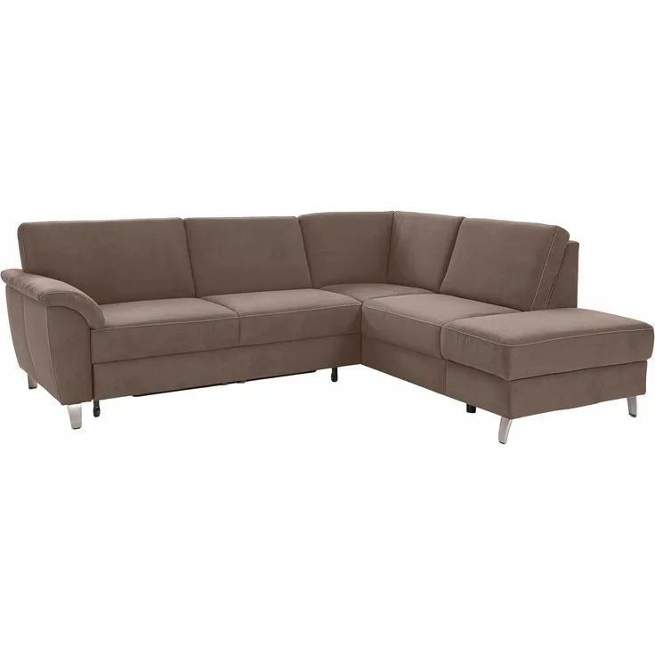 sit&more Ecksofa Texel L-Form, mit Federkern, wahlweise mit Bettfunktion und Bettkasten