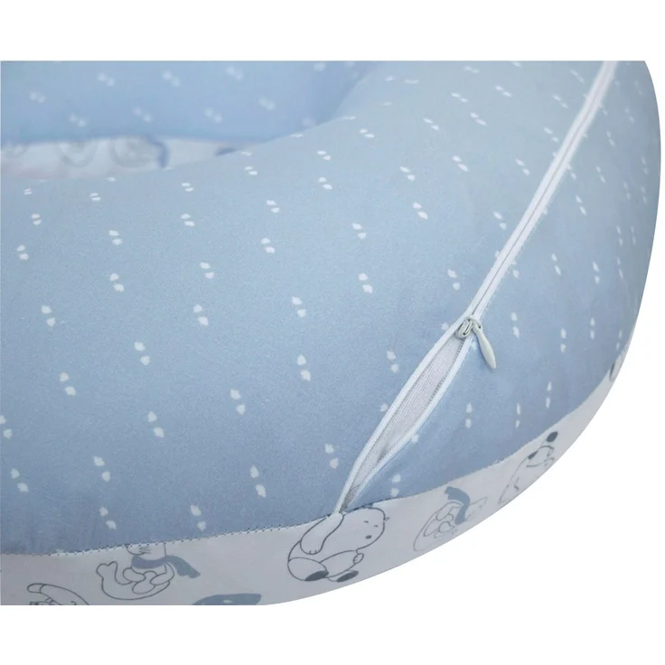Motherhood Stillkissen Basic, abnehmbarer Bezug, ergonomisch geformt, 100% Baumwolle, Stillkissen klein, Stilkissen Baby – Bild 3