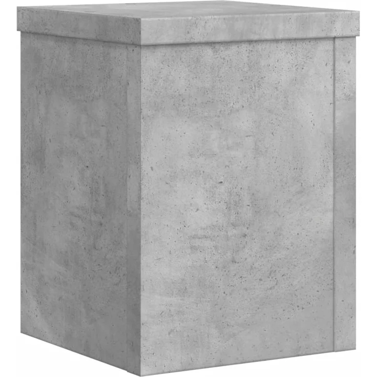 vidaXL Pflanzenständer 2 Stk. Betongrau 15x15x20 cm Holzwerkstoff 852891 – Bild 5