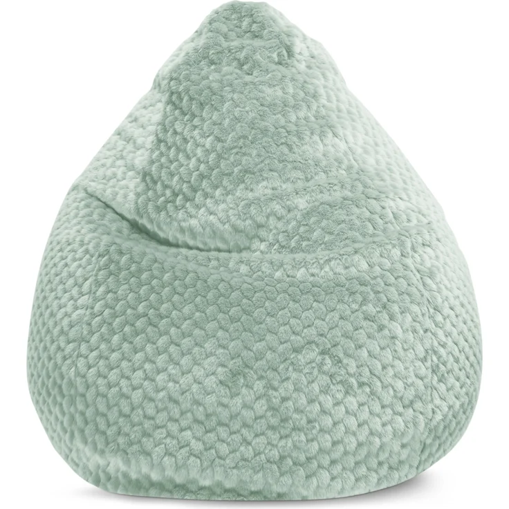 MAGMA Sitzsack MINK XXL BH 80x130 cm Bodenkissen Sitzkissen – Bild 1