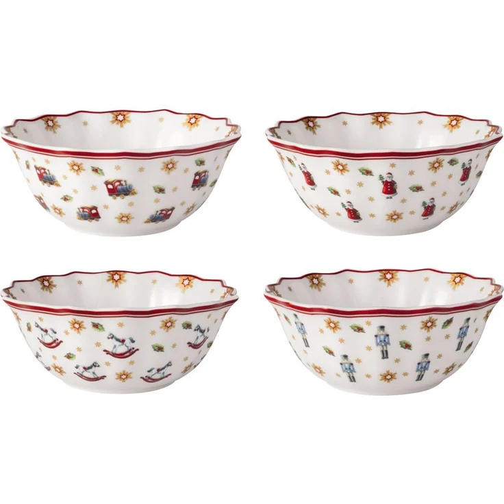 Villeroy & Boch Toy's Delight Jubiläums-Schalen Set 4-teilig – Bild 1