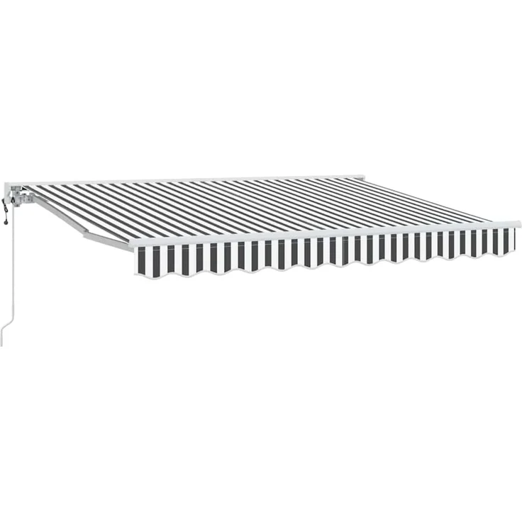 Markisenrahmen, Markisengestell Anthrazit und Weiß 350x200 cm – Bild 2