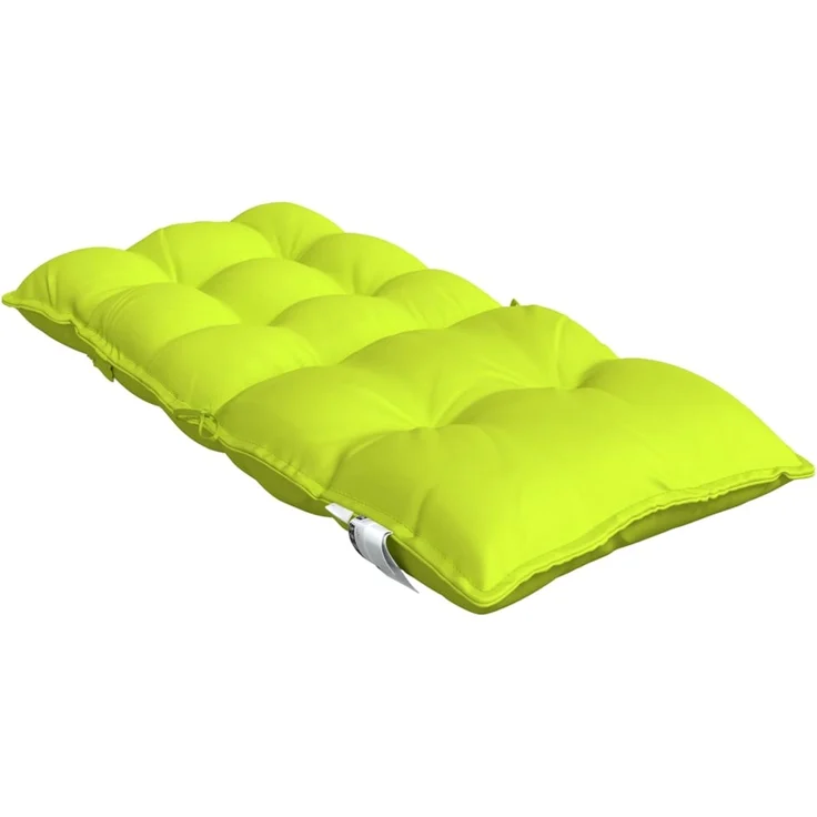 vidaXL Niedriglehner-Auflagen 4 Stk. Knallgrün Oxford-Gewebe 377705 – Bild 6