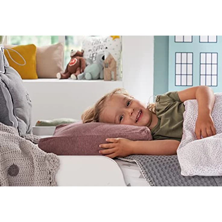 Theraline Kinderkopfkissen inkl. Melange Rosenholz Bamboo Mikroperlen – Bild 8