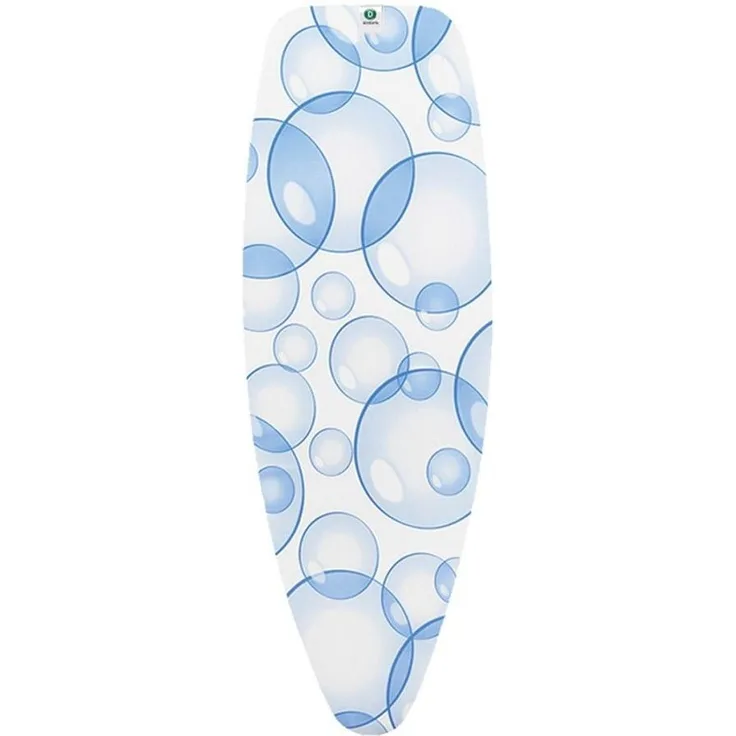 Brabantia Bügelbrettbezug PerfectFlow 101465, Größe D, 135 x 45 cm, Bubbles