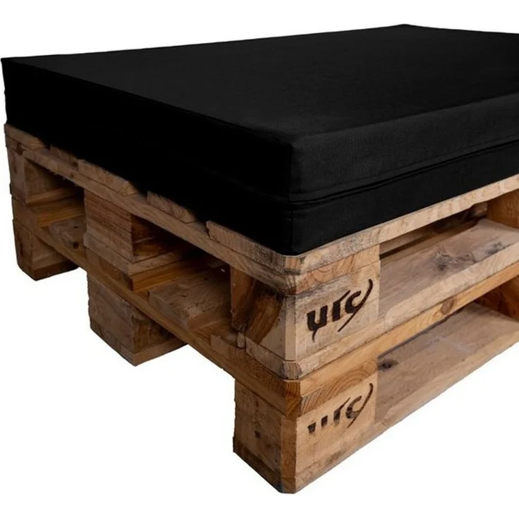 TexDeko Palettenkissen Halbes Palettenkissen für Palettensofa wasserabweisend, (60x80cm) gepolstert In- & Outdoor, Premium-Qualität – Bild 4