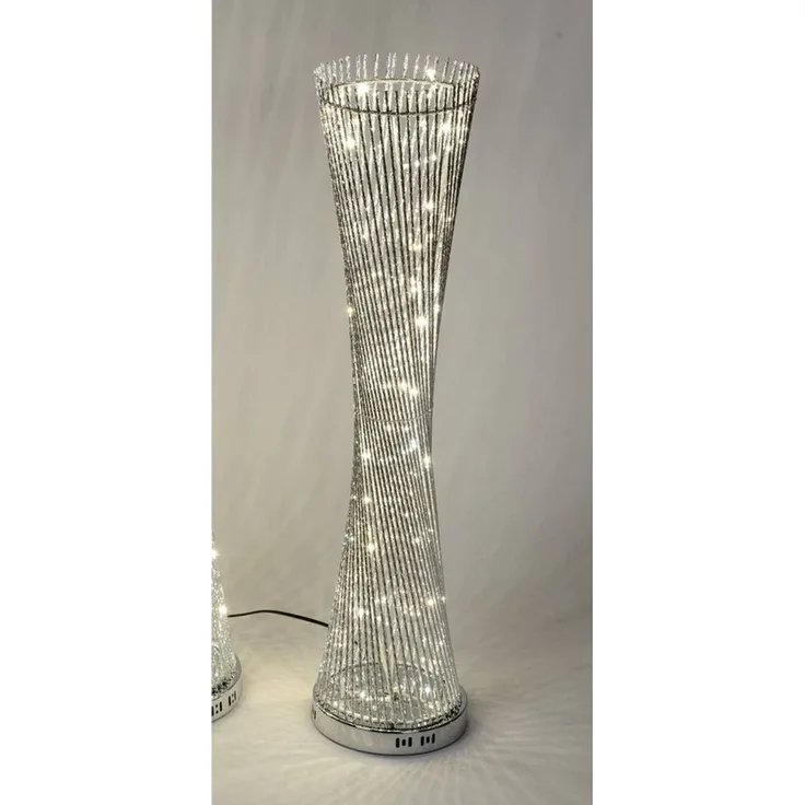 formano Stehlampe Draht, LED, LED Lichterkette, Weiß, Gedreht, H: 100cm