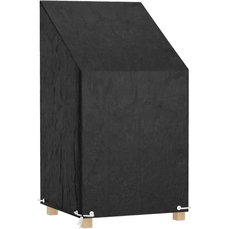 vidaXL Abdeckung für Gartenstuhl 8 Ösen 65x65x80/120 cm Polyethylen 319335