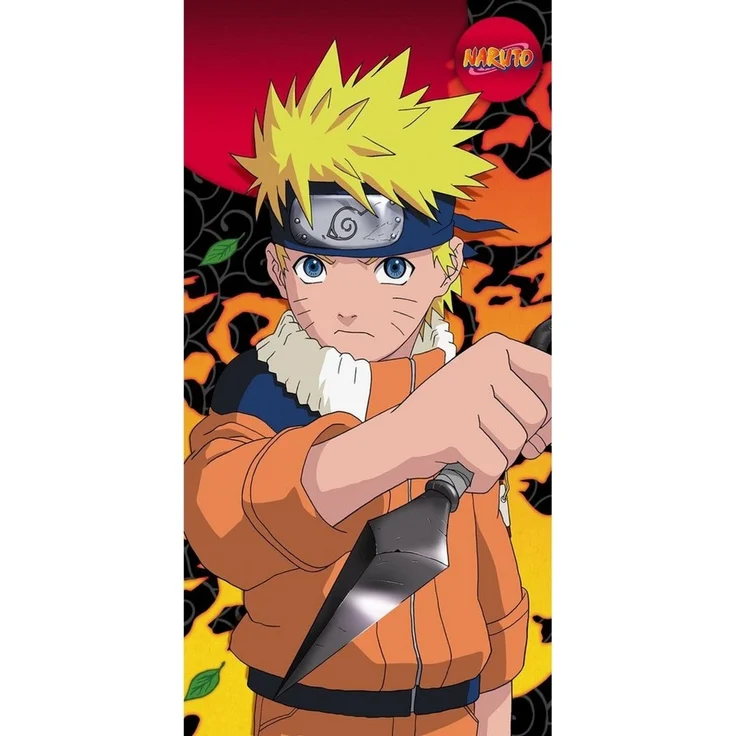 Naruto Handtuch 70x140 cm Baumwolle weich Badetuch saugfähig Duschtuch – Bild 1