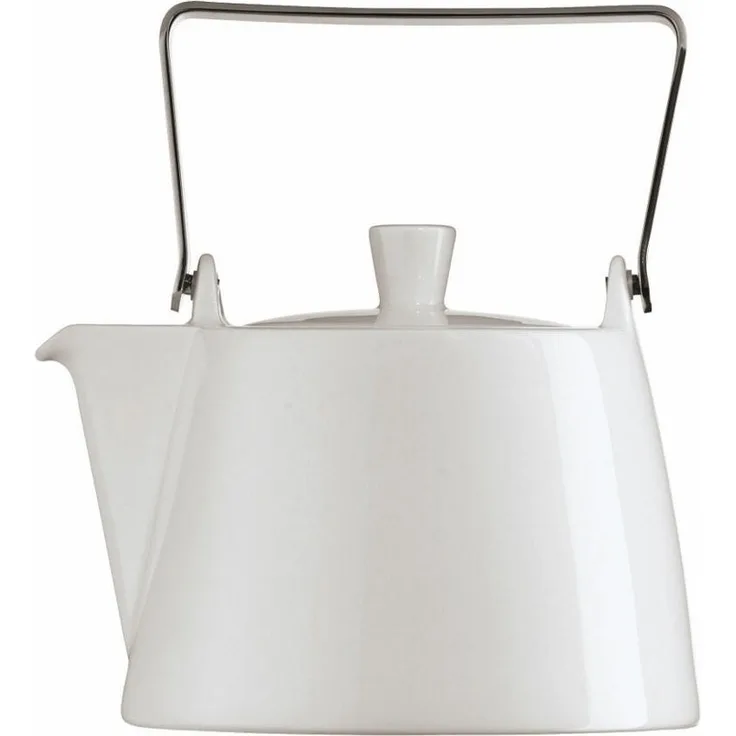Arzberg Tric Teekanne / 6 Personen, Tee Kanne, Porzellankanne, White, Porzellan, 1. 15 L, 49700-800001-14235