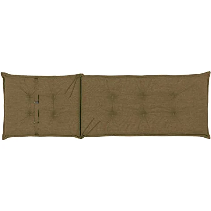 sunnypillow Liegenauflage Polsterauflagen für Gartenliege 190 x 60 x 9cm, 2 Stück Braun – Bild 7