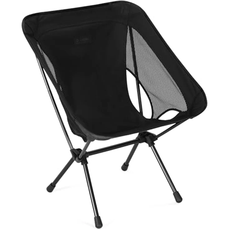 Helinox Chair One (re), Outdoor-Stuhl mit stabilem Nylonharz und DAC-Aluminiumlegierung, 30% höhere Sitzhöhe, integrierte Seitentasche, bis 145 kg belastbar, kompakt verstaubar – Bild 1