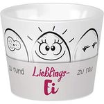 Sheepworld Eierbecher Auswahl Motiv Porzellan Ø 5,2cm H 4.2cm LIEBLINGSEI 45379