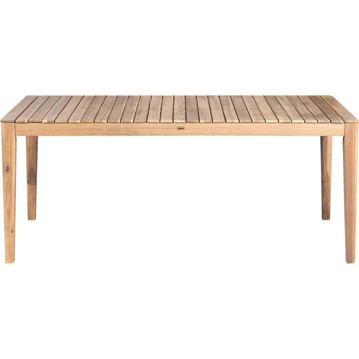 Gartentisch CHIOGGIA 90 cm 180 cm zertifiziertes Akazienholz Hellbraun – Bild 4