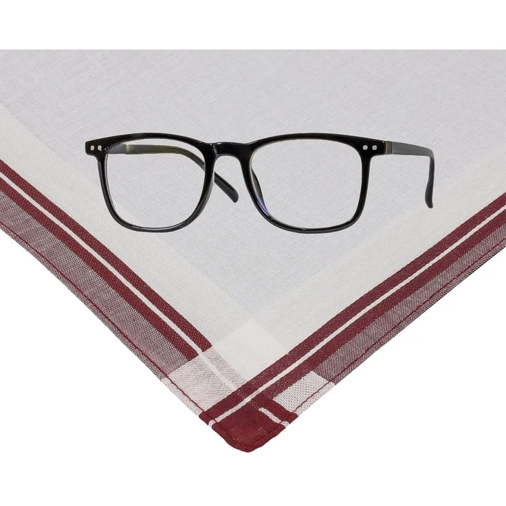 Betz Taschentuch Herren Stoff Taschentücher Set Leo 2 Dessin 1 Größe 40x40 cm, (Set, 6-St. 6 Taschentücher), 100% Baumwolle – Bild 2