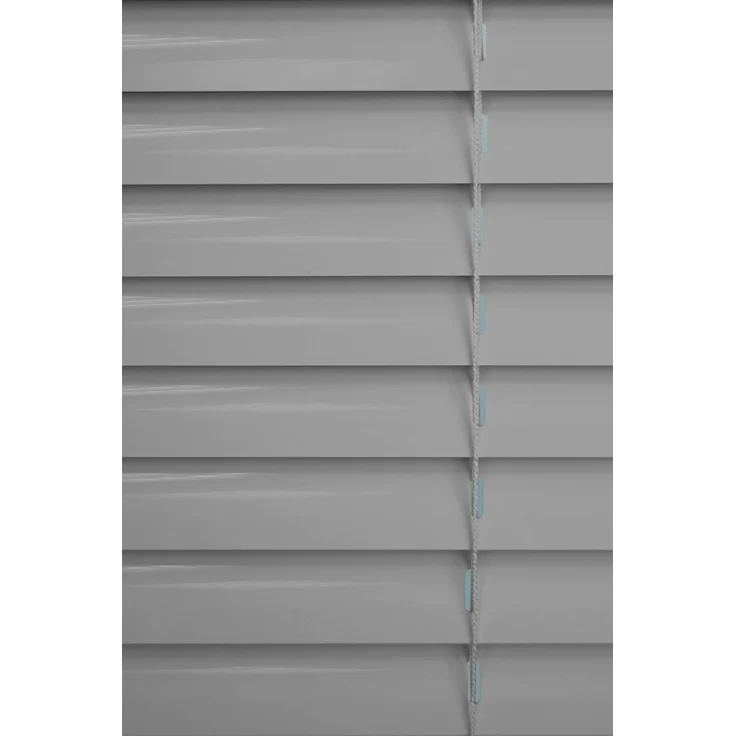 Qualitätsalujalousie 25mm in Silber in den Maßen (B x H) 180cm * 175cm – Bild 2
