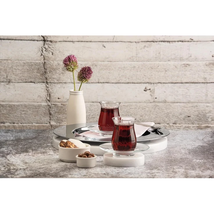 Pasabahce Teegläser Teeglas Set 12 teilig 138cc Spülmaschinengeeignet Cay Bardagi Set – Bild 3