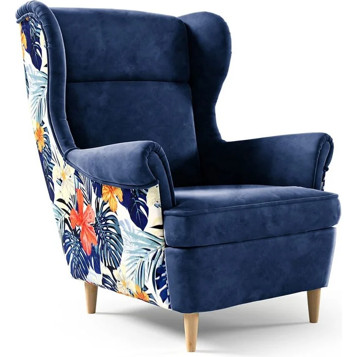 Beautysofa Ohrensessel Havana im skandinavischen Stil (hoher Rückenlehne & modernem Design), 4 trendige Farben zur Auswahl – Bild 1