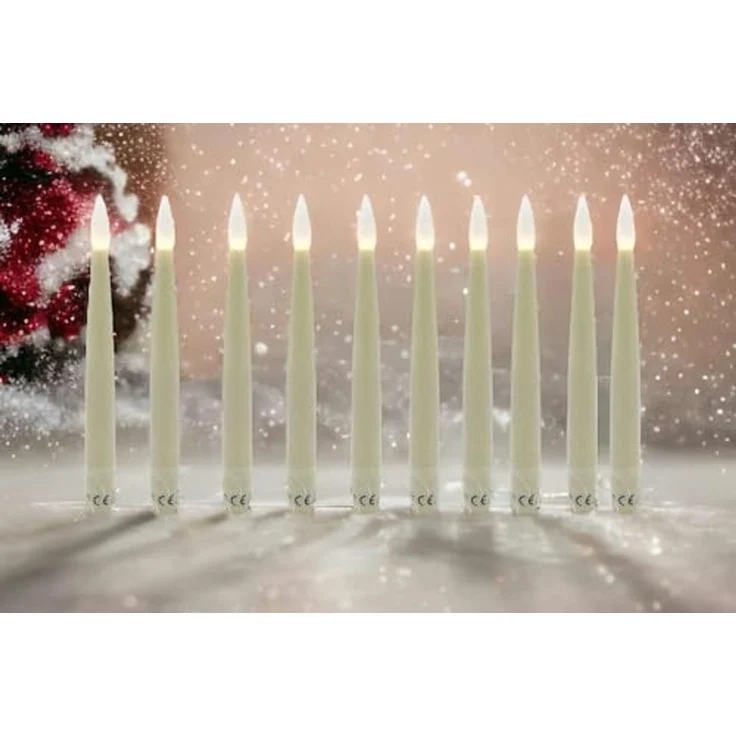 LED Kerzen schwebend 10er-Set – Bild 7