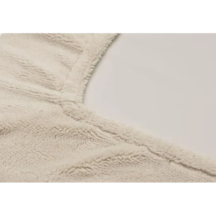 Jollein Wickelauflage Bezug - 50x70 cm - 2er Pack - Wickelunterlage Bezug - Oeko-Tex Zertifiziert - Fluffy Sand – Bild 4