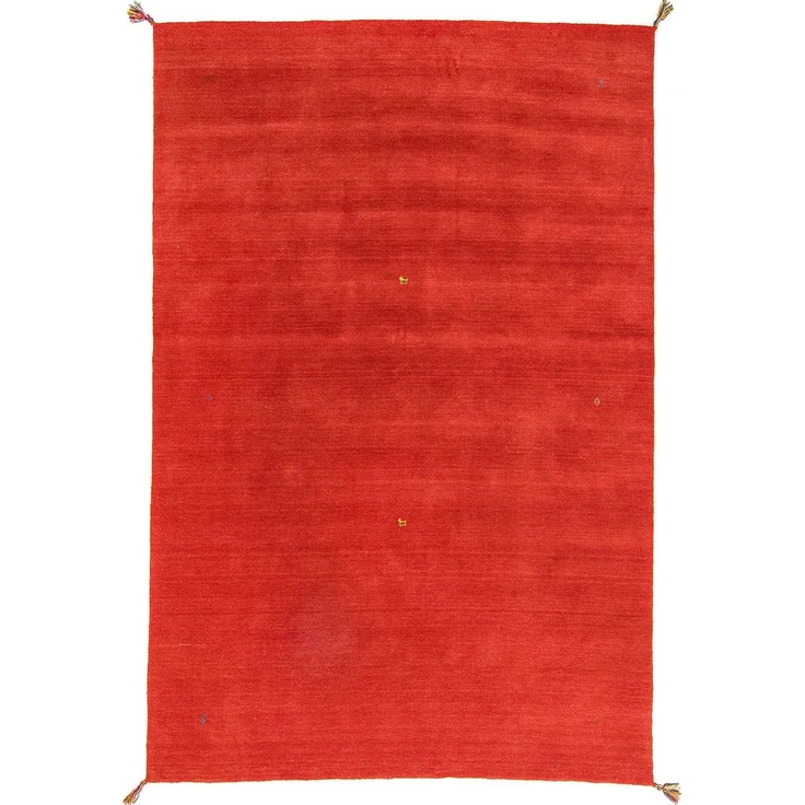 Gabbeh Teppich - Indus »Agra« 300 x 200 cm - rot – Bild 1