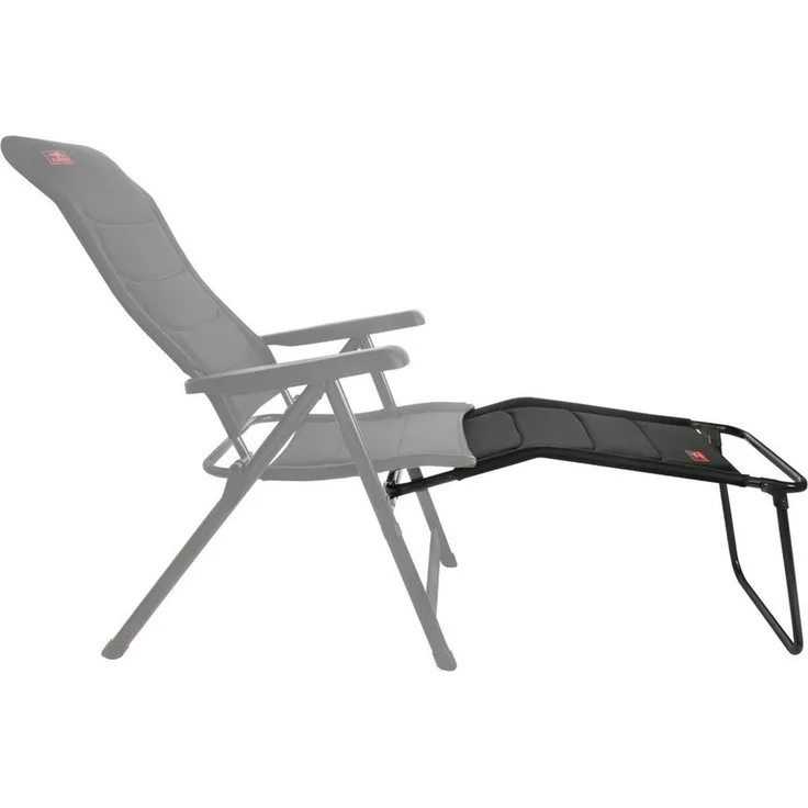 osoltus Fußablage Fußhocker für Campingsessel Soft Touch Black Magic