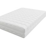 BettwarenShop Ersatz Matratzenbezug Doppeltuch, weiß, 90x200 cm