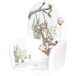 keeeper Winnie Auflage für Hochstuhl, Universal für Hochstühle, Mit Klettverschlüssen, Lena, Weiß