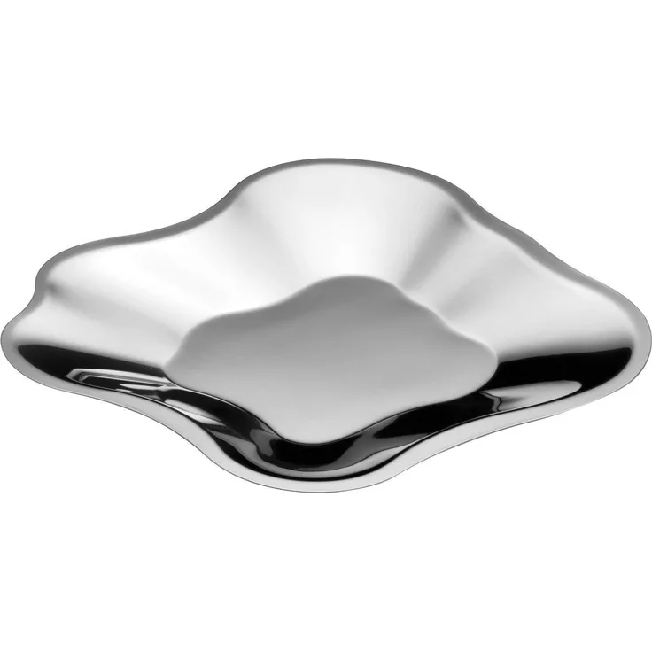 Iittala 110617 Aalto Schale, 358 mm, Edelstahl