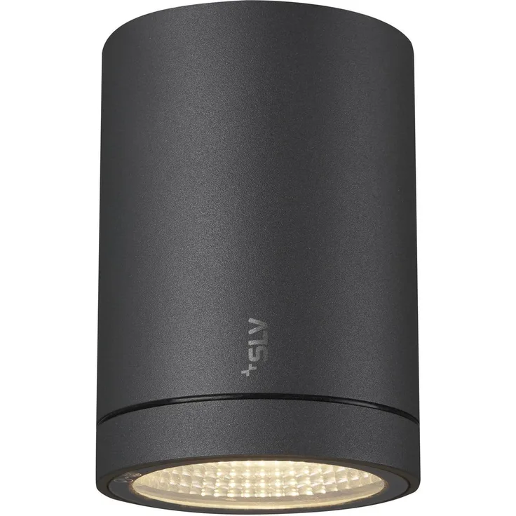 SLV No. 1003426 ENOLA ROUND S Outdoor LED Deckenaufbauleuchte anthrazit IP 65