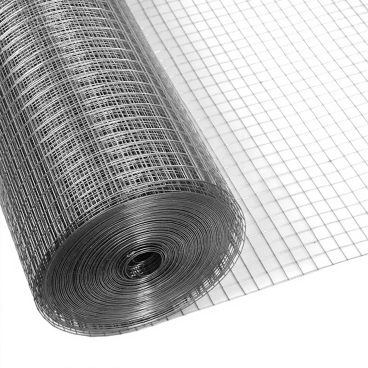 Home Nature Wohnkonzept Gartenzaun Maschendrahtzaun aus verzinktem Stahl, Silber, 12 x 12 mm Maschenweite, 1 x 10 m – Bild 3