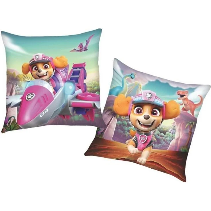 PAW PATROL Dekokissen Skye Paw Patrol 40x40 cm Kinder Deko-Kissen Wende-Motiv – Bild 2