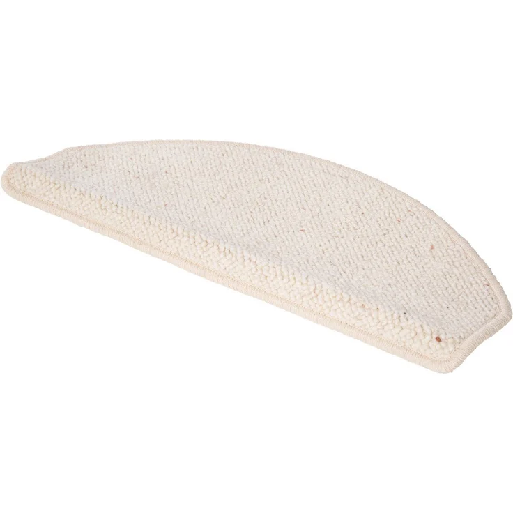 Andiamo Stufenmatte Sheffield, Made in Poland, halbrund, Höhe: 5 mm, melierte Berber-Optik, selbstklebend, Set mit 2 Stück oder 15 Stück – Bild 5