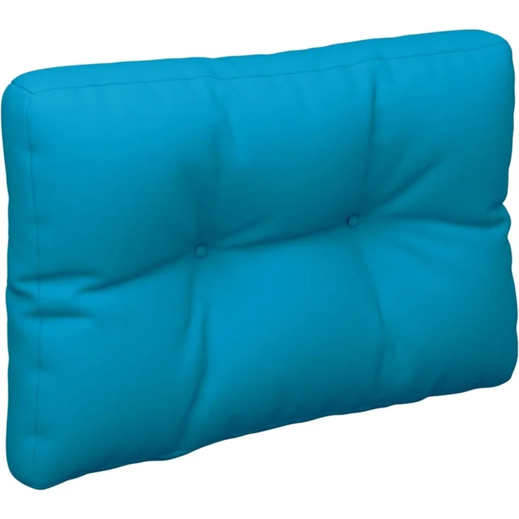 vidaXL Palettenkissen Hellblau 60 x 40 x 12 cm Stoff – Bild 3