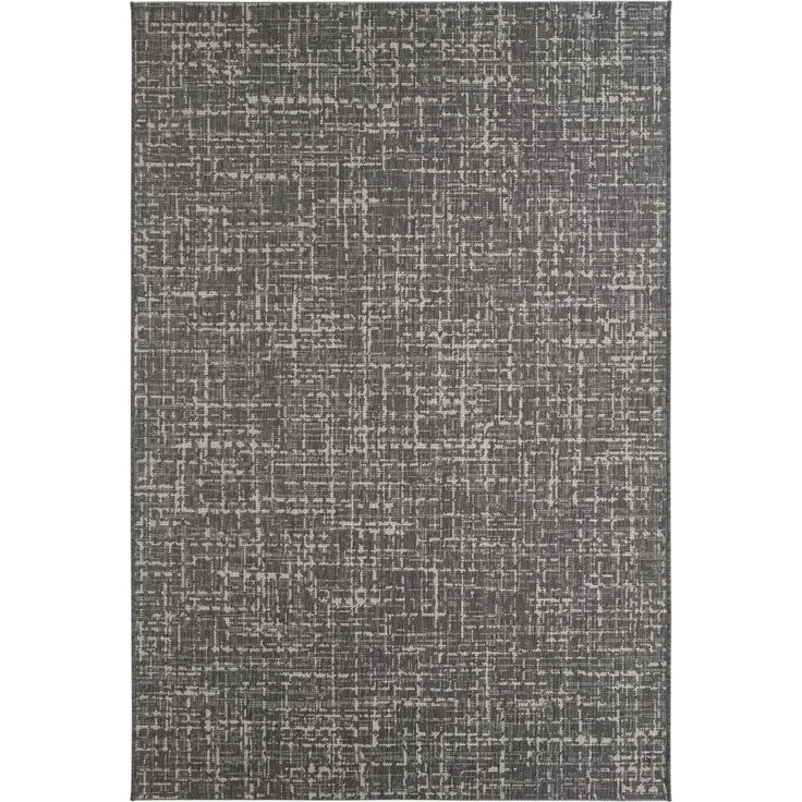 Teppich Oakland 160x230 cm Anthrazit-Creme – Bild 1