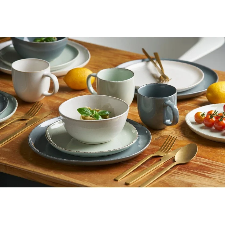 van Well Schale Urban, 15 cm, 4 Stück, Steinzeug, (Set, 4-tlg), spülmaschinengeeignet – Bild 1