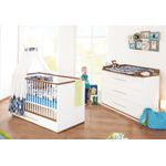 Pinolino 'Tuula' 2-tlg. Babyzimmer-Set weiß, breit