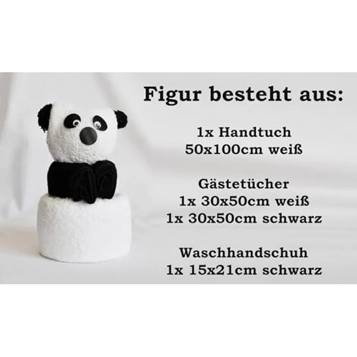 JACK Handtuch Set Frottier Geschenk Set viele Modelle Handarbeit Origami Gästetuch, (1-St), Handtuch, Waschhandschuh, gefaltete Tiere, tolle Geschenkidee – Bild 3