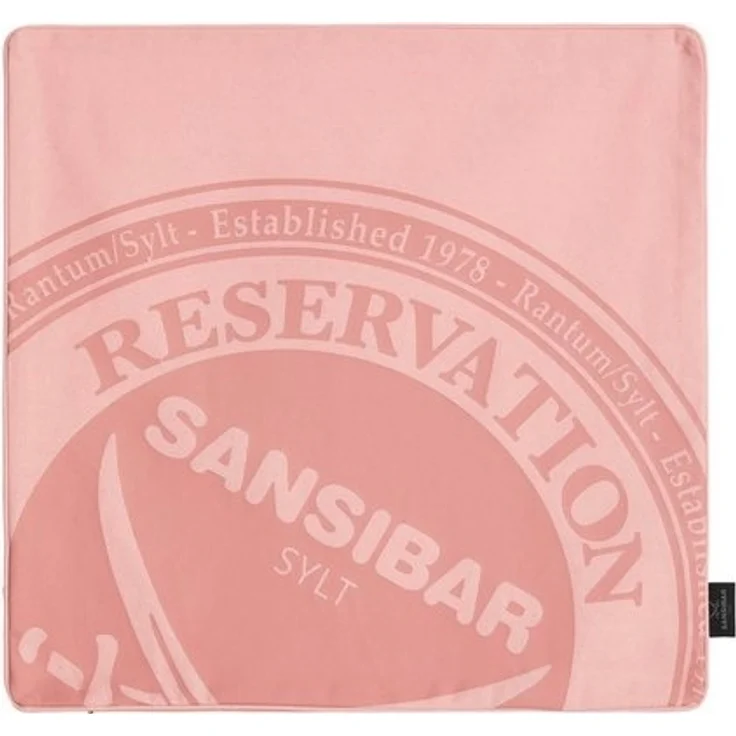 Sansibar Sylt Kissenbezug Kissenbezug Kissenhülle Reservation Design (1 Stück), 45x45 cm, (1 Stück), 1 Stück mit hochwertigem Sansibar Reservation Druck – Bild 4