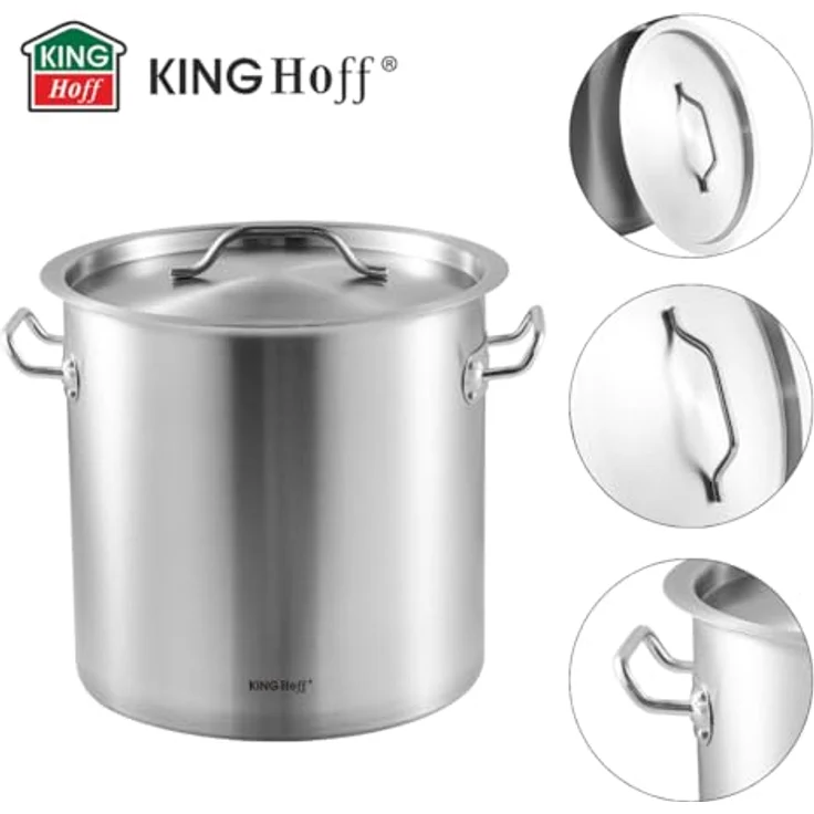 Kinghoff Kinghoff Gastronormtopf mit Deckel 25l KH1963 – Bild 8