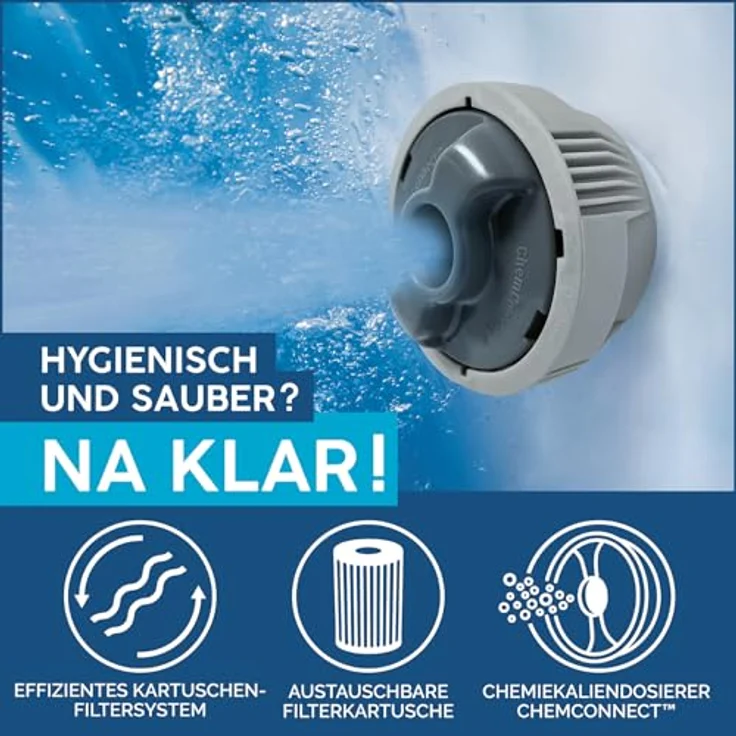 LAY-Z-SPA® Whirlpool 'Aruba AirJet™', Ø 170 x 66 cm, rund – Bild 7