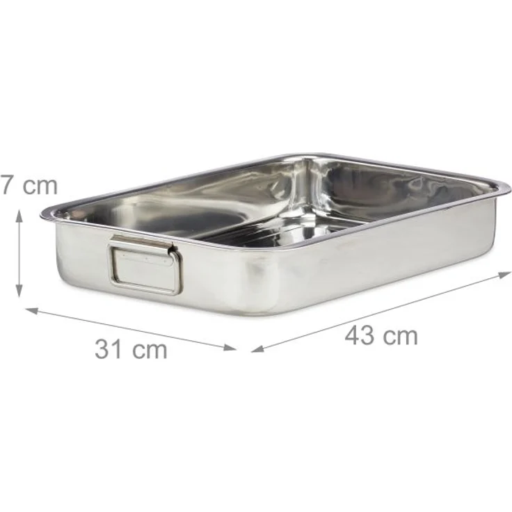 2x Bräter mit Rost, XL 10053390 – Bild 4