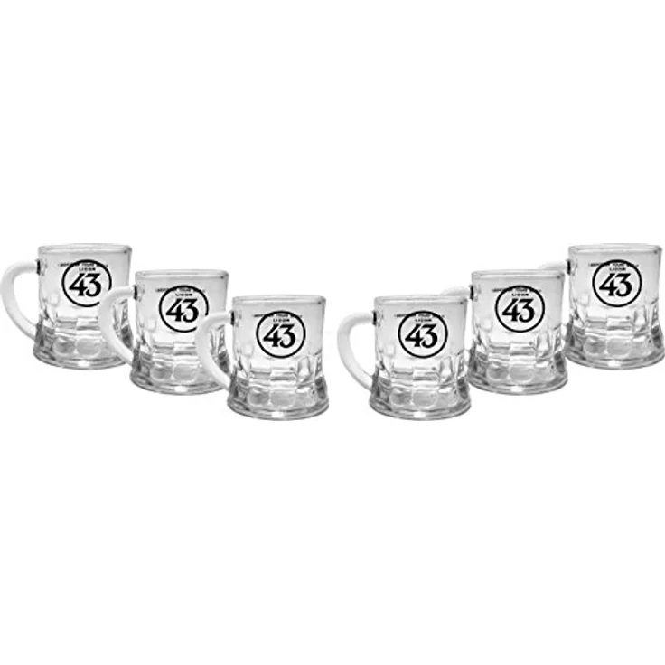 Licor 43 Cuarenta y Tres Shotgläser 6er Set – 2 cl Likör Gläser | Original 43er Schnapsgläser – Bild 2