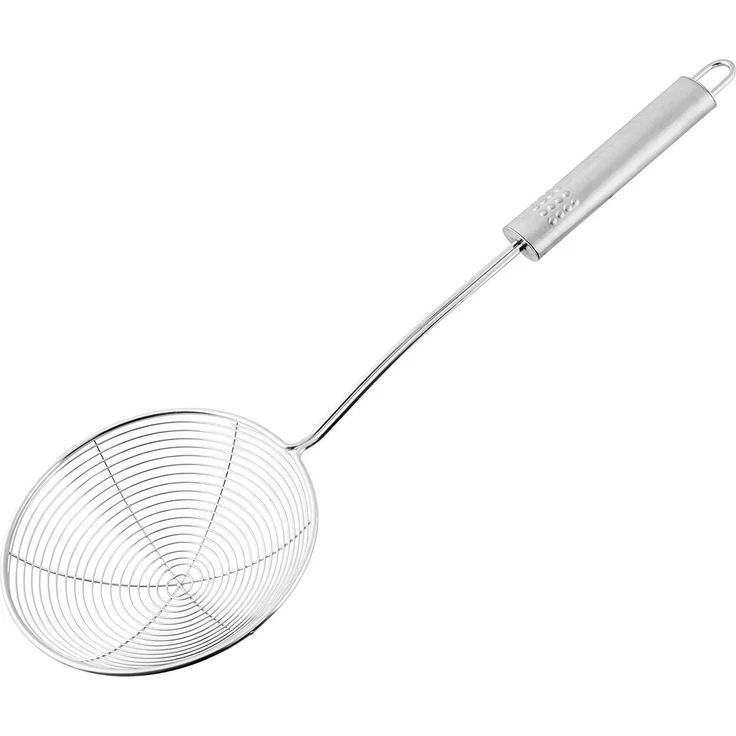 FACKELMANN Abseihlöffel Schaumlöffel Schöpflöffel 38 cm – Bild 1