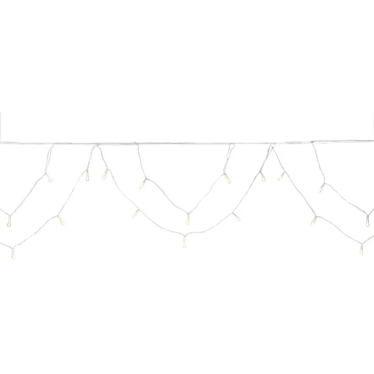 KONSTSMIDE LED-Lichterkette Weihnachtsdeko aussen, bogenform, 200 bernsteinfarbene Dioden – Bild 5