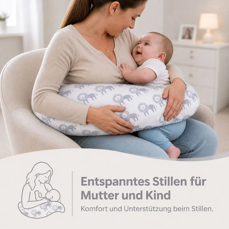 Kinderhaus Blaubaer Stillkissen Yinnie Stillkissen TOP – Bild 8