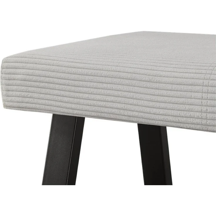 B&D home Essbank SIGFRID (1-St), gepolstert, Metallgestell, mit/ohne Rückenlehne, in 100/120/140/160cm – Bild 2
