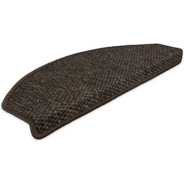 Metzker® Stufenmatte Stufenmatten Göteborg Halbrund, halbrund, Höhe: 8 mm, 15 Stück - Kaffeebraun – Bild 3